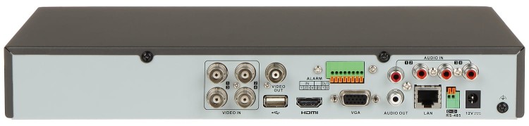 REJESTRATOR AHD, HD-CVI, HD-TVI, CVBS, IP IDS-7204HQHI-M1/XT/4A+4/1ALM 4 KANAŁY AcuSense Hikvision-1688991