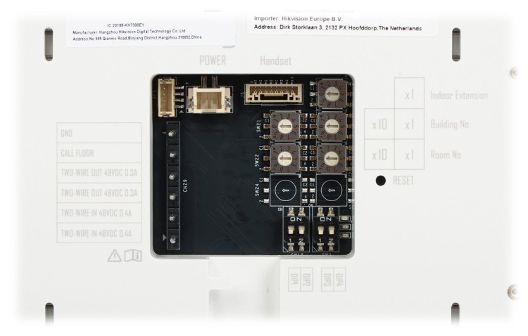 ZESTAW WIDEODOMOFONOWY DS-KIS704EY-ACF2/ALUMINUM Hikvision-1703896