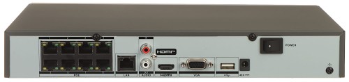 REJESTRATOR IP DS-7608NXI-K1/8P(D) 8 KANAŁÓW, 8 PoE AcuSense Hikvision-1700813