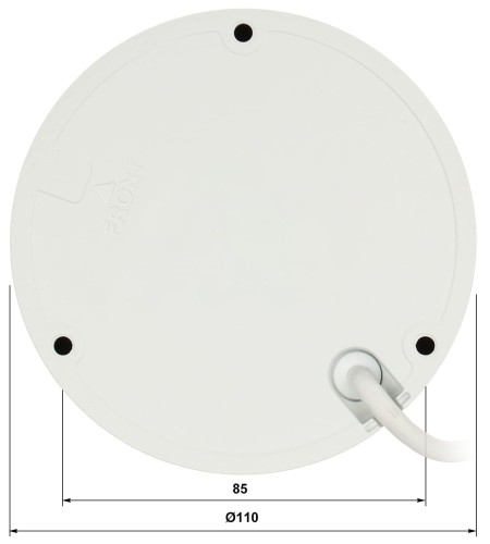 KAMERA WANDALOODPORNA IP IPC-HDBW2849E-S-IL-0280B WizSense Smart Dual Light - 8.3Mpx, 4K UHD 2.8mm DAHUA-1700659