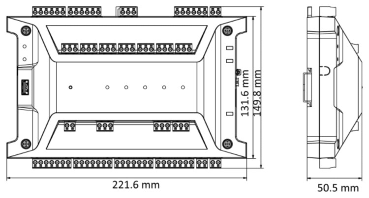 KONTROLER DOSTĘPU DS-K2702WX-E1(P) Hikvision-1707425