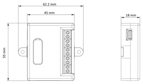 MODUŁ EKSPANDERA WEJŚĆ DS-KD-AL8 Hikvision-1707494
