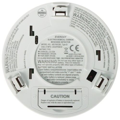 BEZPRZEWODOWA CZUJKA TLENKU WĘGLA (CZADU) AX PRO DS-PDCO-E-WE Hikvision-1706547