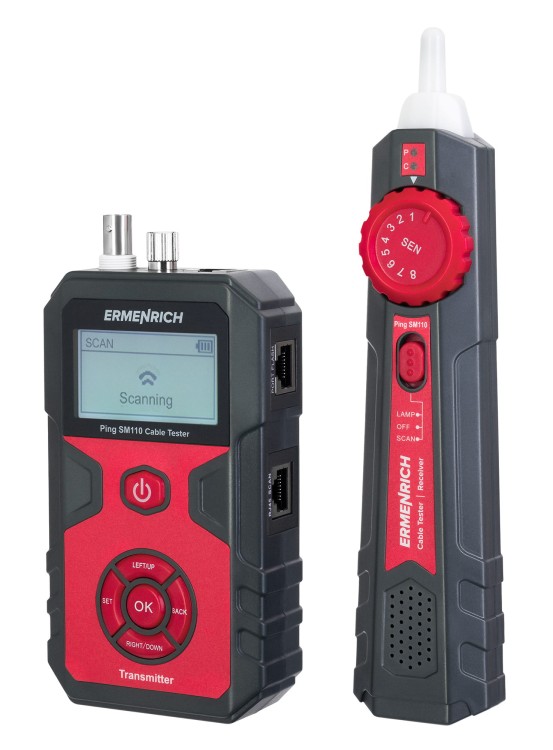 Tester przewodów Ermenrich Ping SM110-1643785