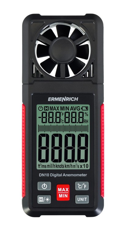 Wiatromierz cyfrowy Ermenrich Seek DN10-1702163