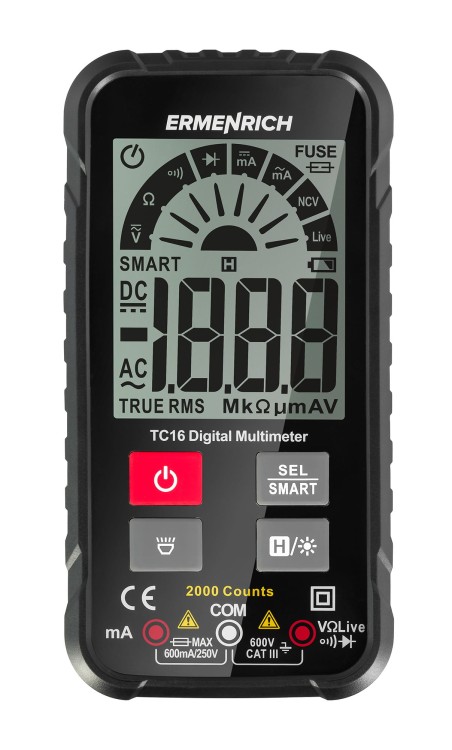 Uniwersalny miernik cyfrowy Ermenrich Zing TC16-1702229