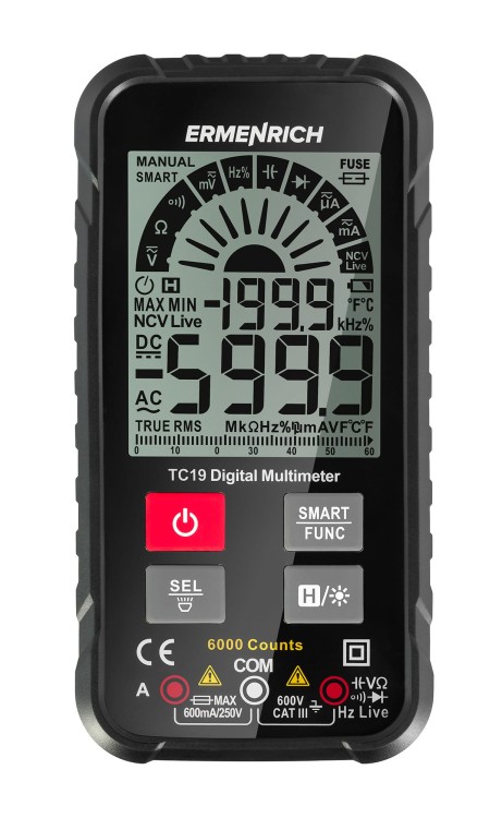 Uniwersalny miernik cyfrowy Ermenrich Zing TC19-1702246