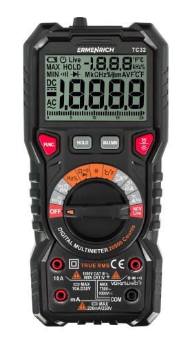 Uniwersalny miernik cyfrowy Ermenrich Zing TC32-1702531