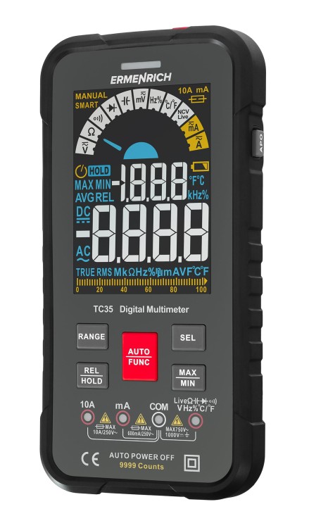 Uniwersalny miernik cyfrowy Ermenrich Zing TC35-1702548