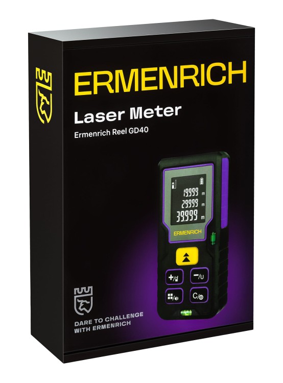 Miernik laserowy Ermenrich Reel PLUS GD40-1708813