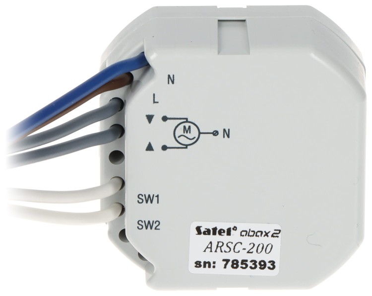 INTELIGENTNY STEROWNIK ROLET ARSC-200 BE WAVE 230V AC SATEL-1683222