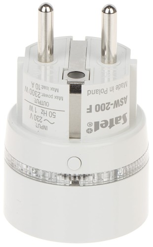 INTELIGENTNE GNIAZDO ELEKTRYCZNE ASW-200-F-W BE WAVE 2300W SATEL-1683214