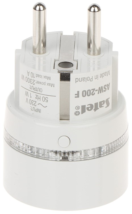 INTELIGENTNE GNIAZDO ELEKTRYCZNE ASW-200-F-W BE WAVE 2300W SATEL-1683214