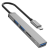Orico Hub USB-C 3xport USB-A, czytnik microSD, alu-1635738