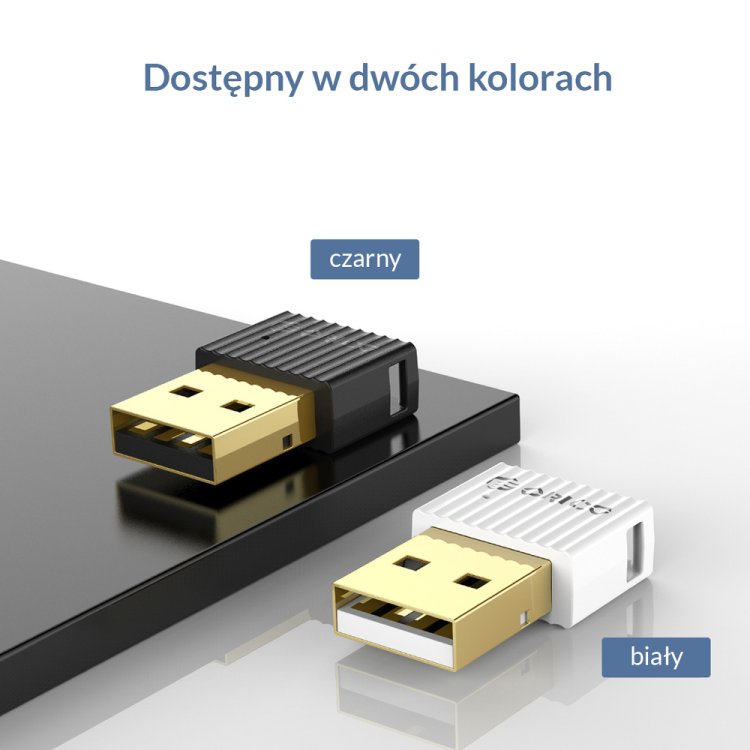 Orico Adapter Bluetooth 5.0 USB-A czarny-1633949