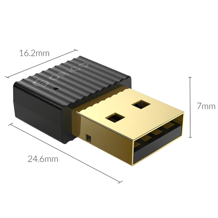 Orico Adapter Bluetooth 5.0 USB-A czarny-1633947