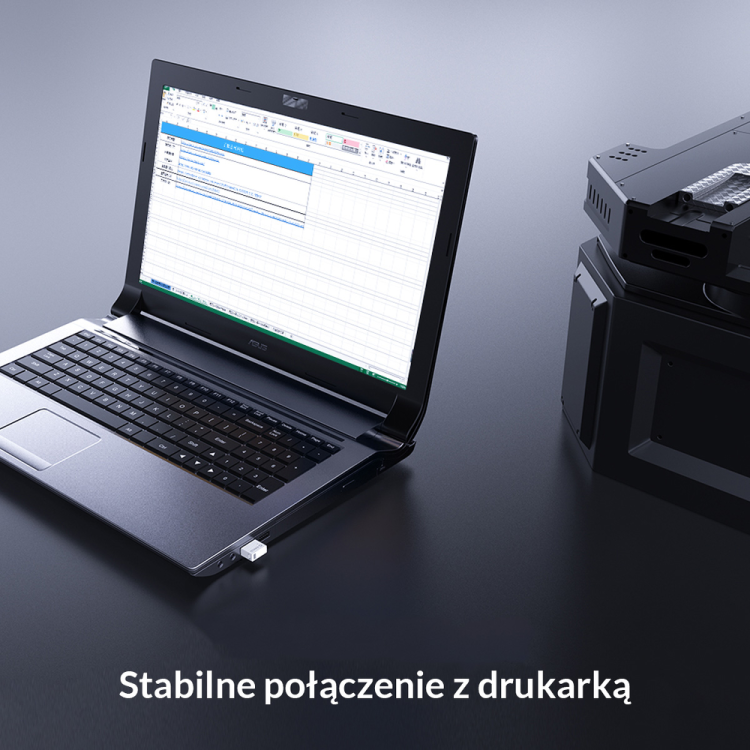 Orico Adapter Bluetooth 5.0 USB-A biały-1634448