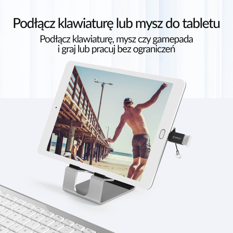 Orico Adapter USB-C na USB-A 3.1 alu zawieszka-1277918