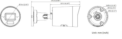 Kamera IP Hikvision DS-2CD2067G3-LI2UY/SL 2.8mm PL-1707807