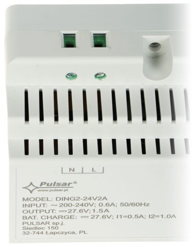 ZASILACZ BUFOROWY IMPULSOWY DING2-24V2A PULSAR-1706759