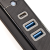 Orico Hub USB-C 2x USB-A 3.1 + USB-C czarny-1636760