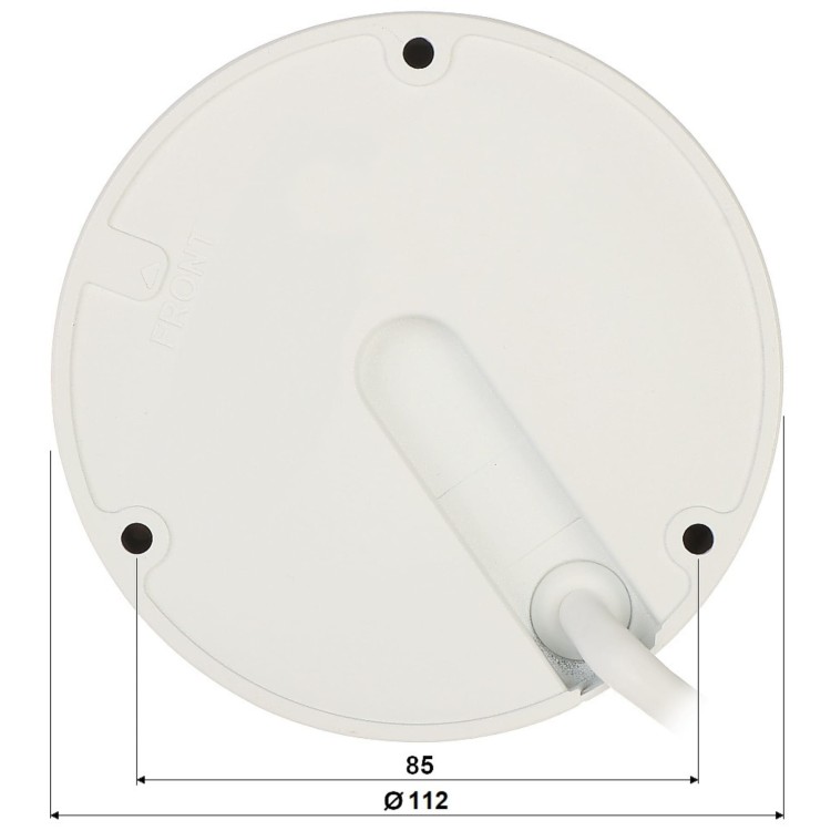KAMERA WANDALOODPORNA IP IPC-HDBW3649E-AS-IL-0280B WizSense Smart Dual Light - 6Mpx 2.8mm DAHUA-1764344