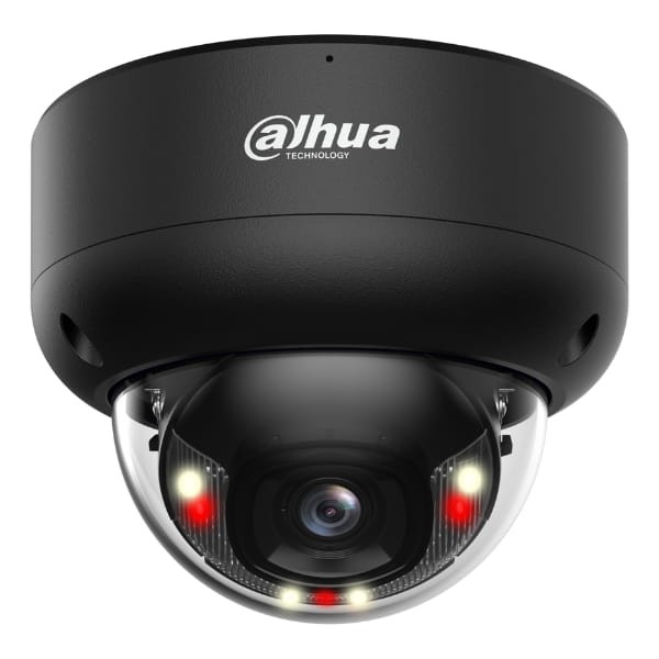 KAMERA WANDALOODPORNA IP IPC-HDBW3649E-AS-IL-0280B-BLACK WizSense Smart Dual Light - 6Mpx 2.8mm DAHUA-1764334