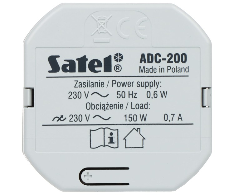INTELIGENTNY ŚCIEMNIACZ OŚWIETLENIA ADC-200 BE WAVE 230V AC SATEL-1770889