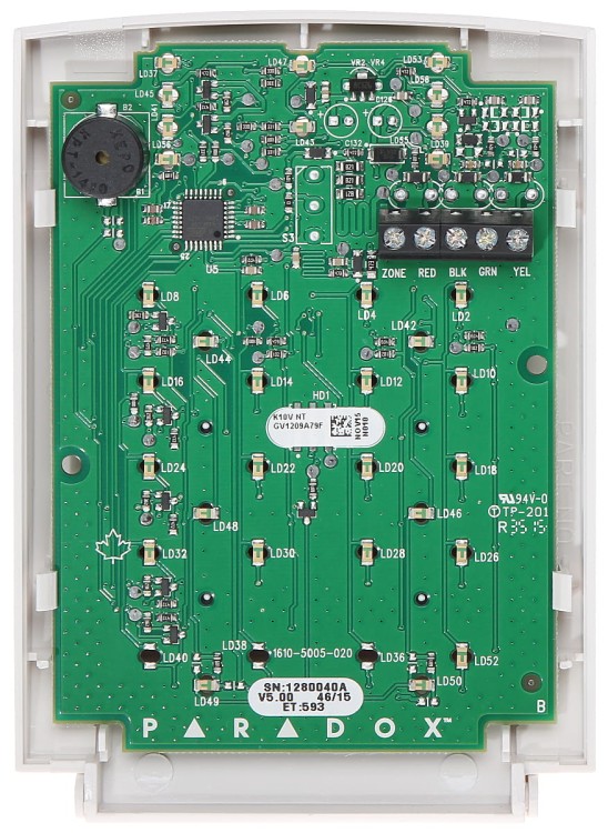 KLAWIATURA DO CENTRALI ALARMOWEJ K10V-N3Q PARADOX-1806285