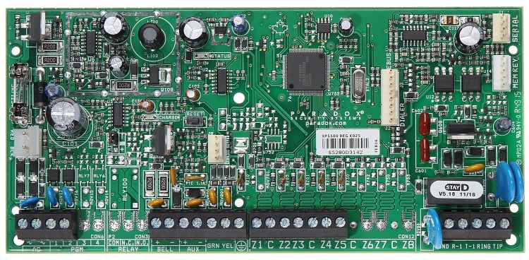 PŁYTA CENTRALI ALARMOWEJ SP5500+-D6Q PARADOX-1806317