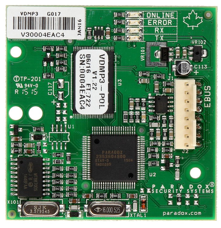 MODUŁ GŁOSOWY VDMP3-B9Q PARADOX-1806265