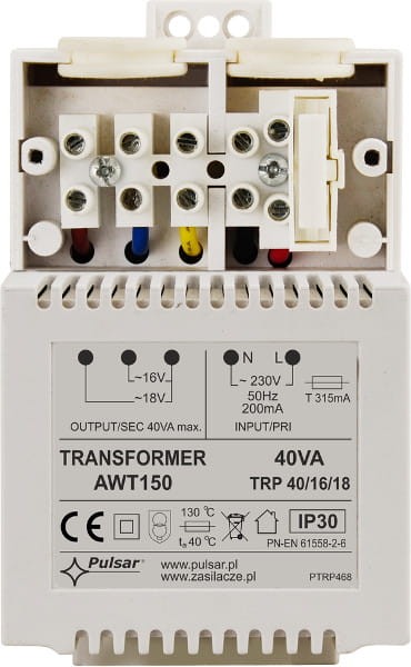TRANSFORMATOR Pulsar AWT150 40VA/16V/18V TRP-1603303