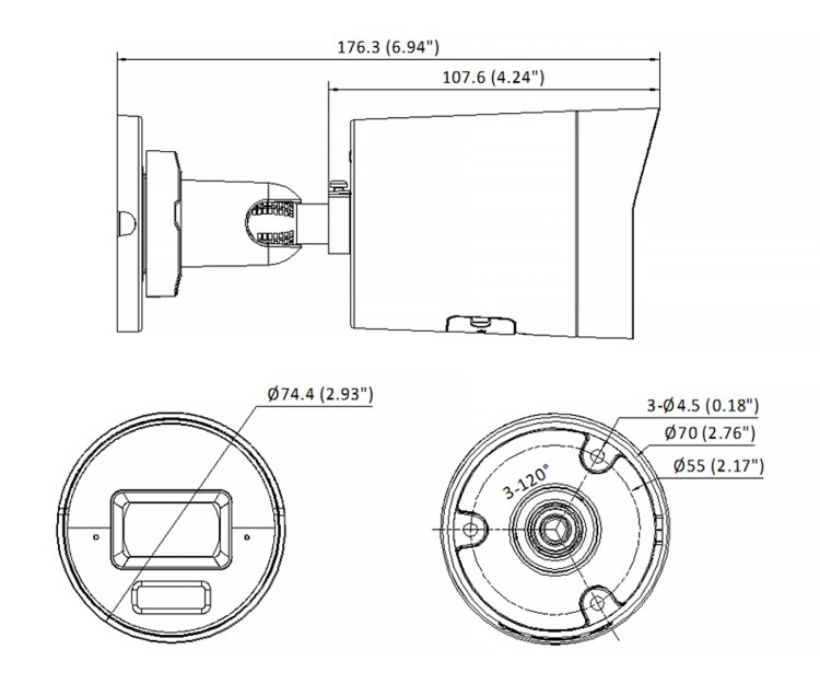 KAMERA IP DS-2CD2043G2-LI(2.8MM)/PL AcuSense Smart Hybrid Light - 4Mpx Hikvision-1790016