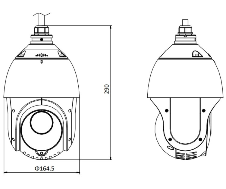 KAMERA IP OBROTOWA ZEWNĘTRZNA DS-2DE4425IW-DE(T5)/PL AcuSense - 4Mpx 4.8... 120mm Hikvision-1816816