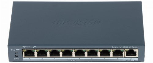 SWITCH POE DS-3E1309P-EI(B) 8-PORTOWY Hikvision-1816581