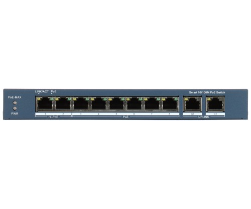 SWITCH POE DS-3E1310HP-EI(B) 8-PORTOWY Hikvision-1815784
