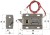 ZACZEP ELEKTROMAGNETYCZNY SZAFKOWY DT-03 DANTOM-1518240