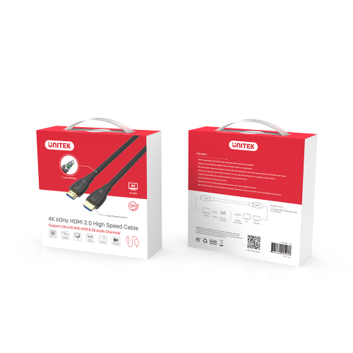 Unitek Kabel High Speed HDMI 2.0 4K C11068BK 7 m-1636474