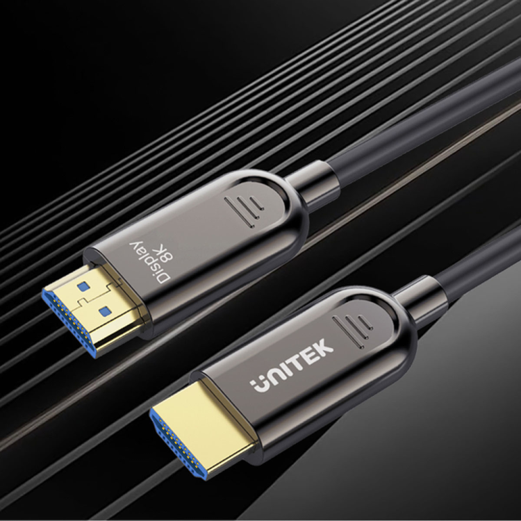 Unitek Kabel optyczny HDMI 2.1 AOC 8K 120Hz 40m-1782218