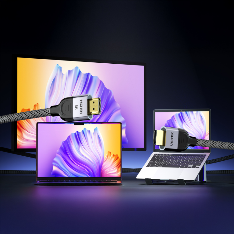 Unitek przewód 8K LUX HDMI 2.1 oplot 5 M-1787799