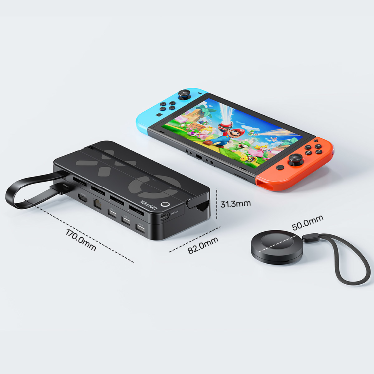 Unitek Stacja dokująca do Nintendo Switch + pilot-1781309