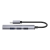 Unitek Hub USB-C 1*USB-A 5 Gbps, 3*USB-A 2.0 alu-1639581