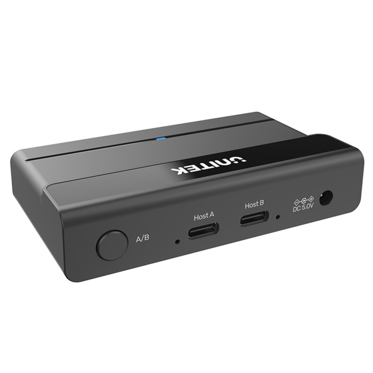 Unitek Przełącznik KVM 4x USB-A 5Gbps aktywny-1637400