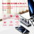 Unitek Hub USB C/USB A 10w1 5Gbps, 8x USB A, 2x USB C z włącznikami portów-1783372