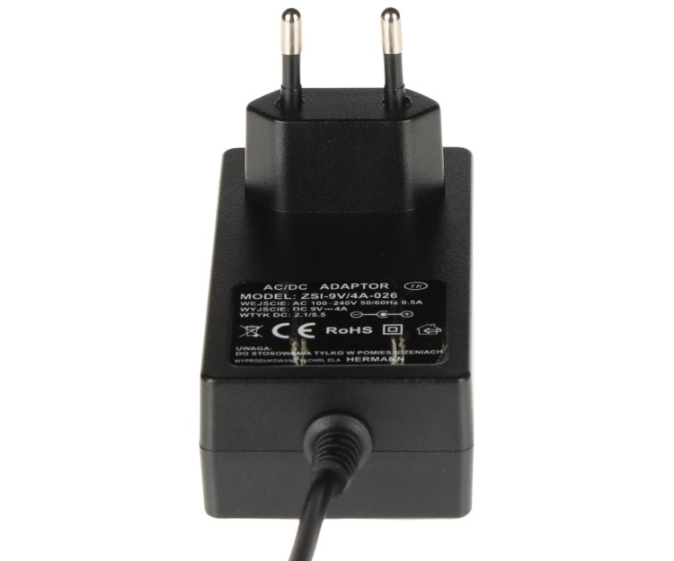ZASILACZ 9V/4A/5.5-V2-1811315