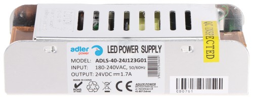 ZASILACZ IMPULSOWY ADLS-40-24 ADLER Power-1663957