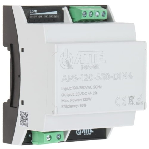 ZASILACZ IMPULSOWY APS-120-550-DIN4 ATTE-1820175