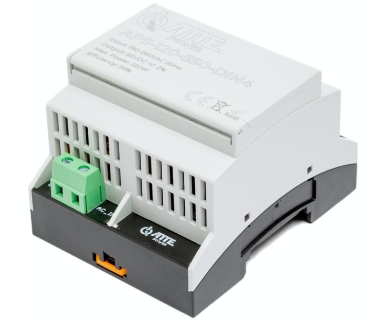 ZASILACZ IMPULSOWY APS-120-550-DIN4 ATTE-1820178