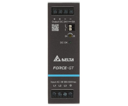 ZASILACZ IMPULSOWY DRF-24V120W3GBA FORCE-GT (3 FAZY) Delta Electronics-1820113