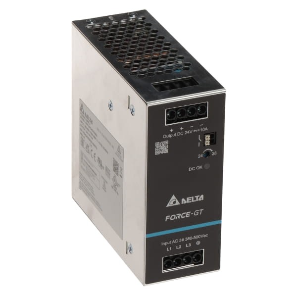 ZASILACZ IMPULSOWY DRF-24V240W3GBA FORCE-GT (3 FAZY) Delta Electronics-1820163